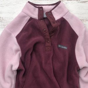 Columbia half snap pullover